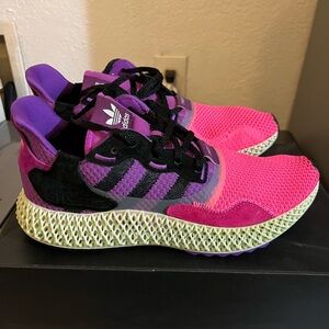 SNS X Adidas ZX4000 in the sunset colorway, Size 8.5M/10W new with box.